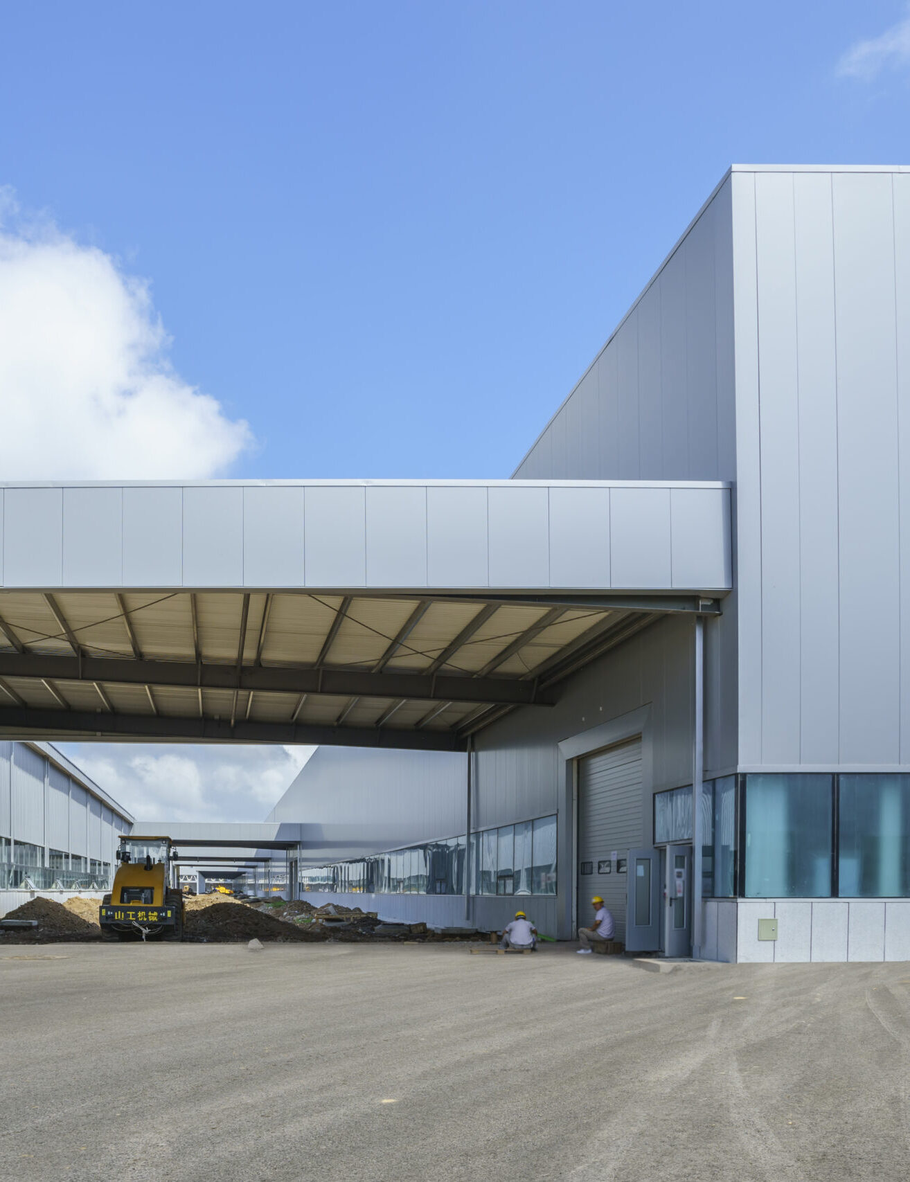 Cubiertas parque industrial edificio de fabrica almacen (2)